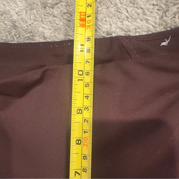 Old Navy Women’s‎ Burgundy Elevate Go-Dry Leggings | Size S - Picture 5 of 8
